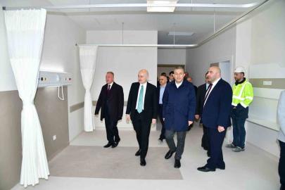 Trabzon Şehir Hastanesi inşaatında sona doğru