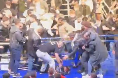 Trabzon’da hafif sıklet maçında kavga