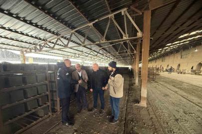 Tuğla fabrikasında üretim süreci incelendi