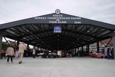 Tuhafiyeciler temiz ve nezih pazaryerine kavuştu