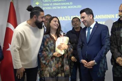 Tunceli’de çiftçilere tohum ve fide desteği