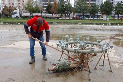 Uşak’ta parklar yaza hazırlanıyor
