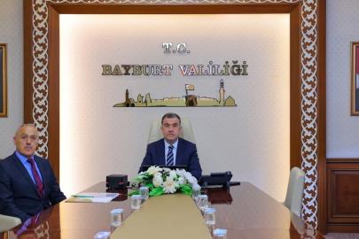 Vali Eldivan, sosyal risk haritaları toplantısına katıldı