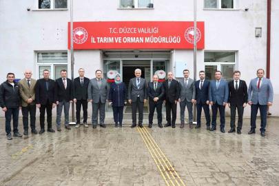 Vali Makas, "Düzce ülkemizin önemli tarım şehirlerinden"