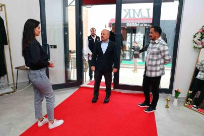 Vali Varol, esnaflarla bir araya geldi