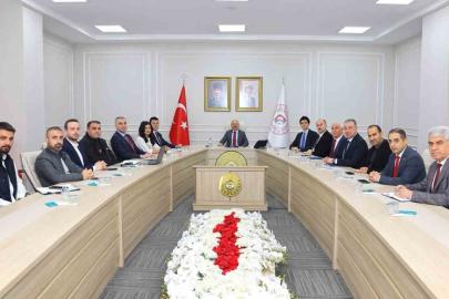 Vali Varol, haftalık koordinasyon toplantısı gerçekleştirdi