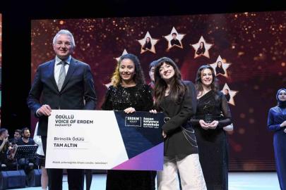 Voice of Erdem müzik yarışması coşkuyla sona erdi