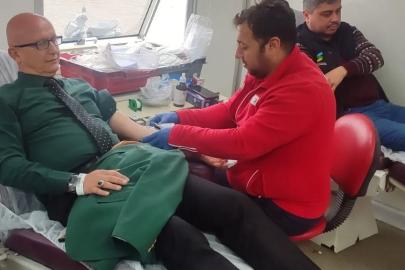 Yenipazar İlçe Milli Eğitim’den kan bağışına destek