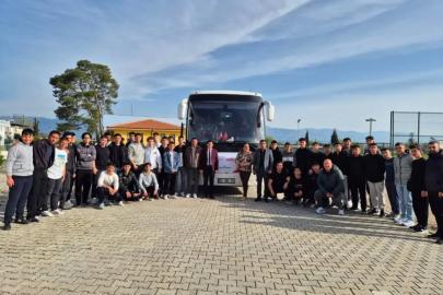 Yenipazarlı öğrenciler Çanakkale’ye uğurlandı