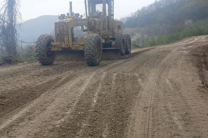 Yığılca’da asfalt öncesi çalışmalar hızlandırıldı