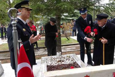 Yozgat Şehitliği’nde Türk Polis Teşkilatı kuruluş yıl dönümü duygusal anlarla kutlandı