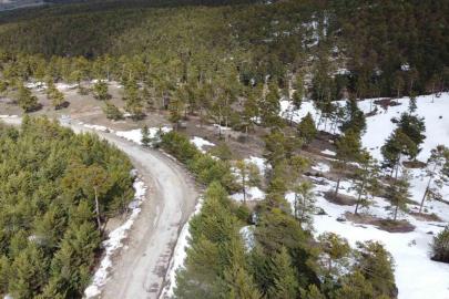 Yozgat’ın yükseklerinde kış ve bahar bir arada yaşanıyor