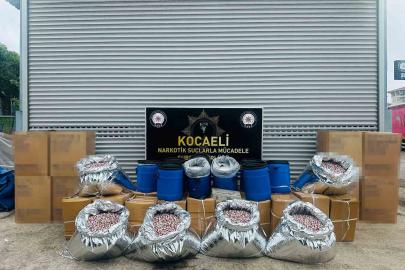 40 milyon haplık uyuşturucu üretimi son anda engellendi