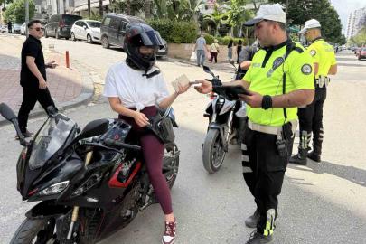 Adana’da 274 motosiklet sürücüsüne ceza kesildi