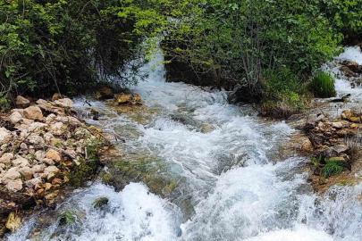 Adana’da yağış sonrası doğa şöleni: Mesire alanı şelalelere dönüştü
