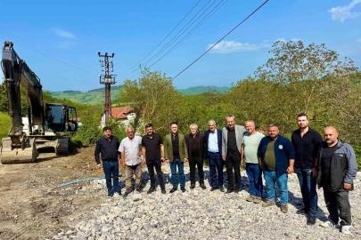 AK Parti merkez ilçe teşkilatı köy ve beldelerde çalışmaları inceledi