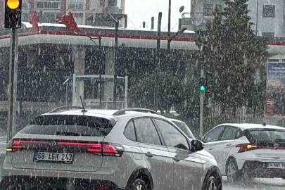 Aksaray’da şiddetli yağmur etkili oldu