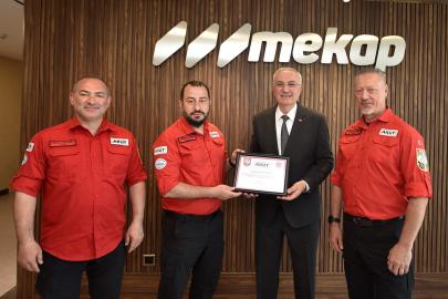 AKUT’tan Mekap’a teşekkür ziyareti