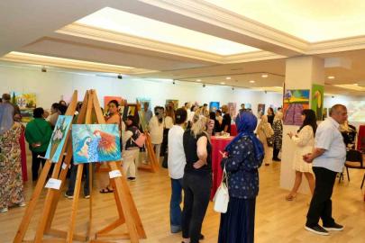 Alanya’da engeller sanatla aşıldı