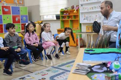 Anaokulu öğrencileri çevre bilinci projesiyle erken yaşta tasarruf öğreniyor