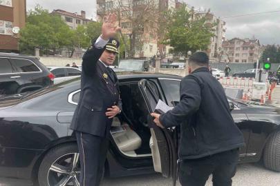 Ankara Emniyet Müdürlüğü görevine atanan Maksut Yüksek, Konya’ya veda etti