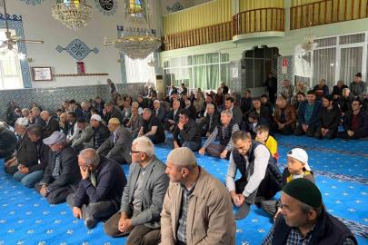 Ankara’da yağmur ve şükür duası yapıldı