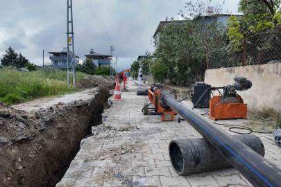 Arsuz’un 100 yıllık su ihtiyacını karşılayacak projede çalmalar sürüyor