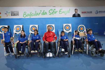 Bağcılar’da Engelli Çocuk Okçuluk Takımı kuruldu