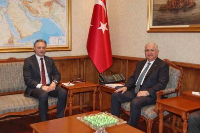 Bakan Güler, Polonya Devlet Bakanı ve Milli Güvenlik Kurulu Bürosu Başkanı Grodecki ile görüştü