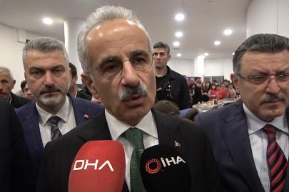 Bakan Uraloğlu: (Depremle ilgili) "İlk aldığımız bilgilere göre önemli bir problem olmadığını söyleyebilirim"