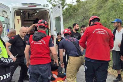 Balıkesir’de tır kazası: 1 yaralı
