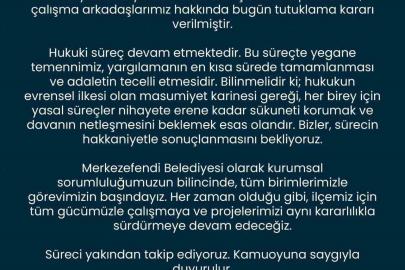 Başkan Doğan; "Sürecin hakkaniyetle sonuçlanmasını bekliyoruz"