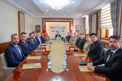 Bayburt’ta bayram öncesi güvenlik ve trafik tedbirleri toplantıda ele alındı