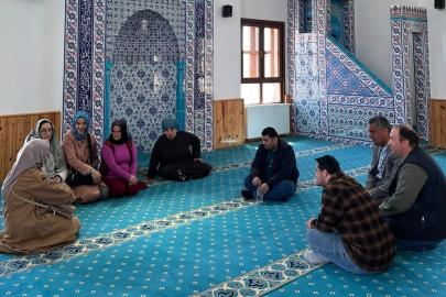 Bayburt’ta engelli vatandaşlar camide buluştu