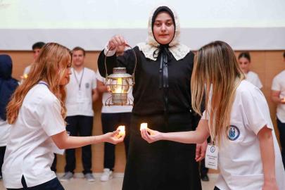Bayburt’ta hemşirelik öğrencileri için üniforma giyme töreni düzenlendi