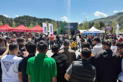 Binlerce motosiklet tutkunu Kadirli/Andırın Motofest’te bir araya geldi