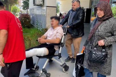 Bolu’da acemi kasaplar hastaneye koştu