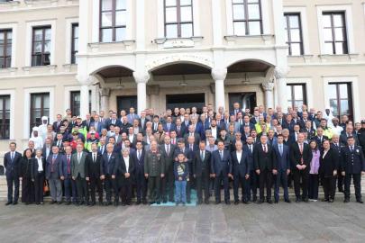 Bolu’da protokol bayramlaştı