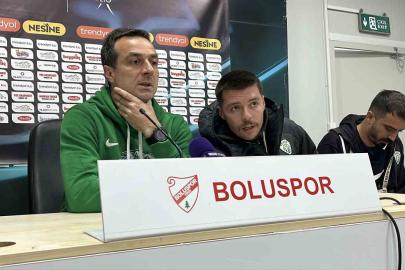 Boluspor - Serikspor maçının ardından