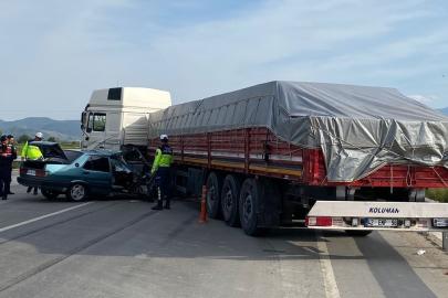 Bozdoğan Nazilli karayolunda kaza: 1 yaralı