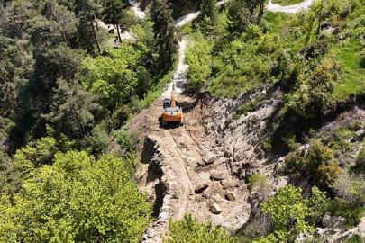 Bozdoğan’da Madran Yayla yolunda çalışmalar tamamlandı