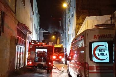 Bursa’da tekstil atölyesinde korkutan yangın