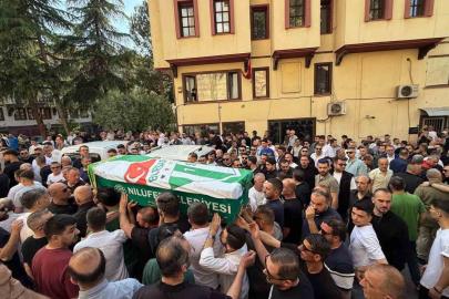 Bursaspor taraftarı Ertuğ Toker son yolculuğuna uğurladı