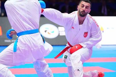 Büyükler Avrupa Karate Şampiyonası’nda Uğur Aktaş’tan gümüş madalya