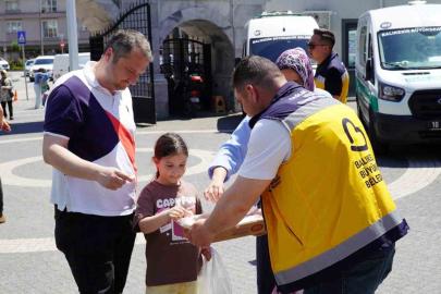 Büyükşehir bayramda da vatandaşın yanında
