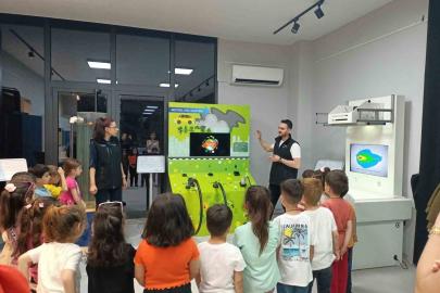 Büyükşehir Belediyesi, çocukları bilim ve çevreyle buluşturdu
