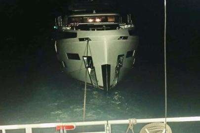 Çanakkale’de sürüklenen teknedeki 4 kişi kurtarıldı