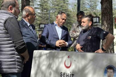 Çankırı’da şehitler dualarla anıldı