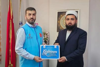 Çermik’te görevli imam 54 kurban bağışı topladı
