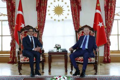 Cumhurbaşkanı Erdoğan, BAE Devlet Başkan Yardımcısı Al Nahyan’ı kabul etti